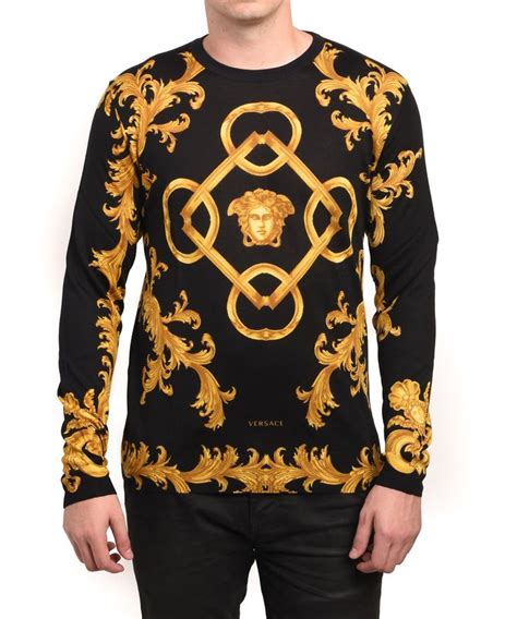 versace sweatsuit men's|Versace sweaters for men.